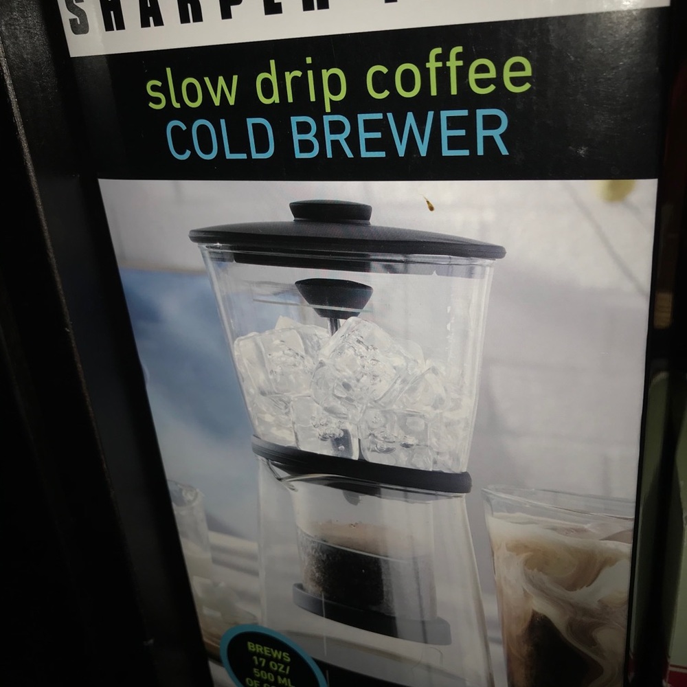 Sharper Image Slow Drip Ice Coffee Cold Brewer.